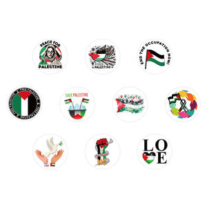 Autocollants en rouleau à bas prix Liberté Palestine pour <span class=keywords><strong>scrapbooking</strong></span>, voiture, vélo, moto, casque, skateboard, scellage d'enveloppes - Product Image 6