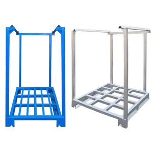 Sistemas de estantería de almacenamiento de palés de almacén de cámara fría de acero metálico de alta capacidad Estantes y estantes apilables - Product Image 5