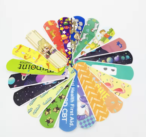 Yesos adhesivos de seguridad para niños, vendaje de dibujos animados, tirita de herida bonita, yeso transpirable - Product Image 1