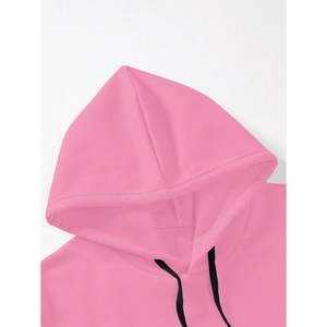 Sudadera con Capucha Floral Personalizada para Hombre, Sudadera de Algodón con Cordón, Manga Larga, Informal, con Bolsillo, Transpirable, Tejida - Product Image 4