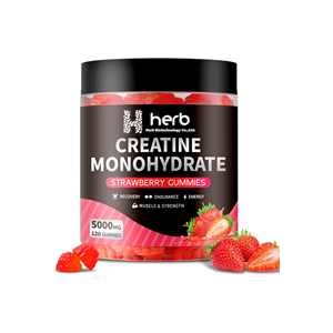 Complément alimentaire sportif en gommes à la créatine monohydrate pour adultes, marque privée ODM/OEM, pour le soutien énergétique - Product Image 1