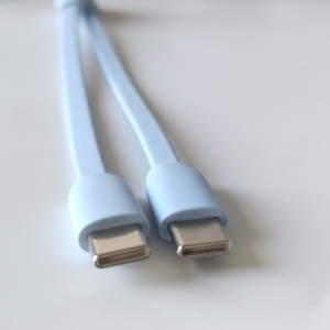 <strong>Type</strong>-<strong>C</strong> to <strong>Type</strong>-<strong>C</strong> Fast Charging <strong>Cable</strong> 3C 16cm Flat <strong>Type</strong>-<strong>C</strong> <strong>Cable</strong> with 20cm Pure Copper Mobile Phone Charge <strong>Cable</strong> - Product Image 2