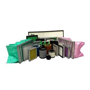 Filtro de Bolsillo de Eficiencia <span class=keywords><strong>Media</strong></span> Ecológico, Medio Filtrante de Fibra Sintética para Purificación de <span class=keywords><strong>Aire</strong></span> y Ventilación Central - Product Image 6