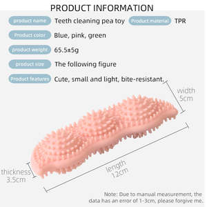 Juguete Masticable Interactivo para Mascotas con Forma de Guisante, el Más Vendido, para Perros y Cachorros, con Superficie de Molienda Extra Duradera - Product Image 5