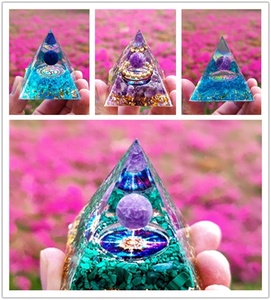 Bán Sỉ Cây Cầu Pha Lê Kim Tự Tháp Chakra Orgone Kim Tự Tháp Cung Hoàng Đạo - Product Image 4