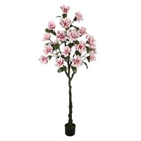 Großhandel Hochzeitsblumenarrangements Künstliche Magnolienblumen-Bäume für Veranstaltungen, Weihnachten, Abschlussfeiern, Feiertage und Partydekoration