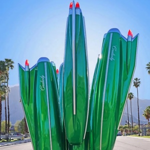 งานศิลปะ<span class=keywords><strong>กระบองเพชร</strong></span>สีเขียว ประติมากรรมภูมิทัศน์<span class=keywords><strong>ทะเลทราย</strong></span>สมจริงสำหรับสวนพฤกษศาสตร์ รีสอร์ท และพื้นที่เชิงพาณิชย์ |   ทนทานต่อสภาพอากาศ - Product Image 1