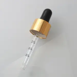 18毫米Din 18塑料玻璃滴管移液器瓶，带防篡改盖，用于10毫升30毫升50毫升100毫升