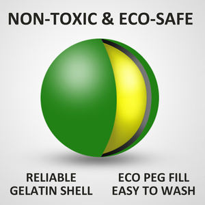 Precio de fábrica X Tracer 68 UV Reactive Shell Paintballs <span class=keywords><strong>Balas</strong></span> que brillan en la oscuridad Paintball Ball Munición redonda de Paintball para pistola - Product Image 3