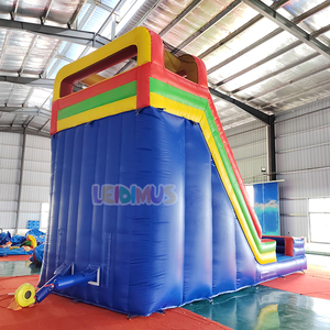Tobogán Inflable Doble de Colores, Tobogán Inflable de PVC Resistente de Grado Comercial Apto para Eventos de Alquiler. - Product Image 5