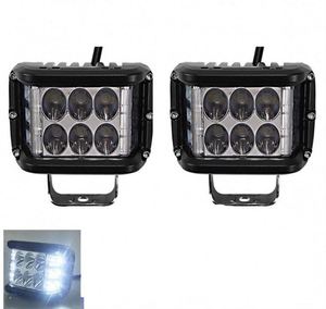 Lá Chắn 8Pcs Side Rock Trắng Tinh Khiết Đèn Công Nghệ Cho Xe Tải Nhà Thông Minh Còi Báo Động Vuông Xe Cứu Thương Không Thấm Nước Nhấp Nháy Ánh Sáng - Product Image 1