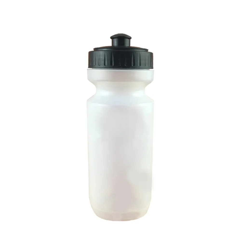 Food grade bpa free custom logo plastic curve shape easy carry bike cycling sports water bottle