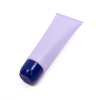Tube cosmétique en PE avec bouchon à vis, applicateur à bille 3 rouleaux pour gel, pommade, huile essentielle, massage apaisant