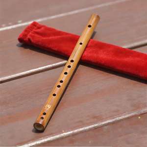 Flûte en bambou chinoise pour débutants en gros, Dizi, clés C D E F G, avec sac en velours, instrument à vent pour l'enseignement et la pratique - Product Image 1