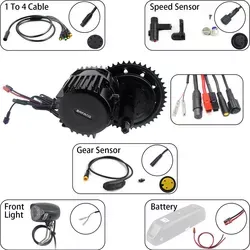 Venta caliente 48V 500W 750W 1000W Ebike Mid Drive Motor <span class=keywords><strong>Kit</strong></span> de conversión Bafang BBS01 BBS02 Bafang Mid <span class=keywords><strong>Kit</strong></span> - Product Image 5