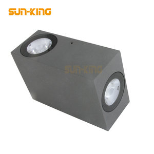 Lámpara de aluminio <span class=keywords><strong>para</strong></span> construcción de <span class=keywords><strong>fachadas</strong></span> <span class=keywords><strong>exteriores</strong></span>, luz de esquina de pared de 90 grados, tipo L, blanco, 6000K, ip65, 6W - Product Image 4