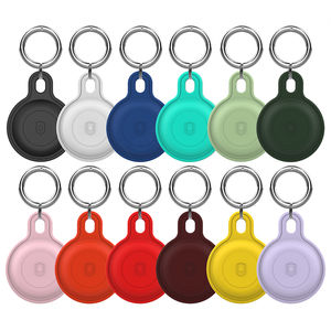 HUANLONG Etui pour Airtags Holder Silicone Porte-clés TrackerChain Locator Finder Accessoires Anti-perte - Product Image 1