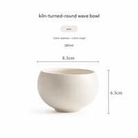 Ensemble de 4 bols en céramique à glaçure réactive, ombré et moucheté, pour apéritifs, sauces et desserts, vente en gros pour restaurants