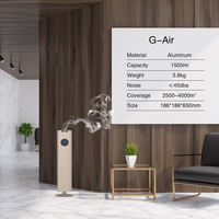 Diffuseur de parfum naturel autonome Crearoma, tour de diffusion de parfum, commande à distance par application Bluetooth et WiFi, diffuseur de parfum commercial