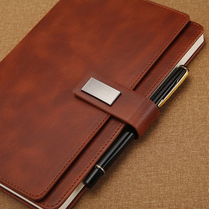 Biểu Tượng Tùy Chỉnh Thiết Kế Mới PU Da Bì<span class=keywords><strong>a</strong></span> Cứng Tạp Chí Tự Kế Hoạch Lá Vàng Thời Trang A5 Kích Thước Máy Tính Xách Tay - Product Image 5