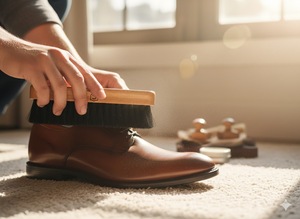 Cepillo de Crines de Caballo Negro de Madera Duradero y Ecológico de Primera Calidad con Mango de Madera de Haya |   Personalizable para Uso Profesional - Product Image 4