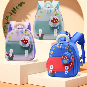 Lightweight Cartoon Kindergarten Backpack, Versatile <b>Toddler</b> Baby Backpack for Boys Girls 3-6 Years Old - Product Image 5