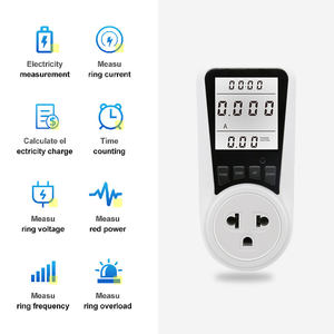 Cowell PMB05 THA 插头数字瓦特表交流电能插座功率计用电量监测器液晶显示屏2%精度 - Product Image 1