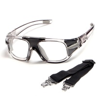 Lunettes de sport avec bande élastique réglable, protection contre les impacts, sports de plein air, basketball, football, badminton, lunettes de sport