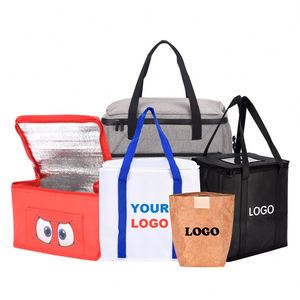 Free Sample Insulated Cooler <b>Bag</b> Portable with Logo <b>Black</b> Blank Cooler <b>Lunch</b> <b>Bag</b> for Food Reusable Thermal Insulated Cooler <b>Bag</b> - Product Image 2