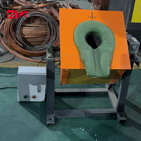 Four de fusion à induction électrique en métal IGBT 1500 kw Inde Recyclage 15 kg 20kg 1300c 1700 efficace