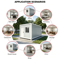 Maison de campement modulaire à construction rapide, conteneur préfabriqué, unités empilables à trois étages, assemblage rapide, acier galvanisé pour les camps de chantier
