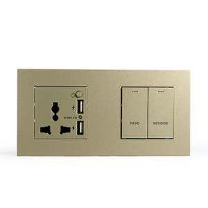 Bảng Công Tắc Đầu Giường Thông Tin Modbus Và Ổ Cắm Điện Thông Dụng Của Toàn Bộ Hệ Thống Kiểm Soát Quản Lý Thông Minh Của Khách Sạn - Product Image 1