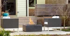 Cheminée extérieure au gaz personnalisable, poêle à bois multi-combustibles pour villa et gîte - Product Image 4