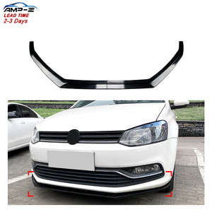 Parachoques delantero de alta calidad a <span class=keywords><strong>precio</strong></span> bajo de fábrica de 2017, labio para <span class=keywords><strong>VW</strong></span> <span class=keywords><strong>Polo</strong></span> 6R 6C, labio delantero 2010-2017, divisor delantero de coche - Product Image 1