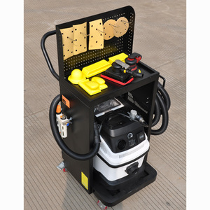 Système mobile de sablage et de ponçage à sec avec extraction de poussière / Ponceuse mobile à aspiration de poussière pour ponçage à sec - Product Image 5