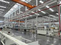 Raccord en T à angle décalé en PVC Zhongcai 55*30 pour tube plat, durable, pour branche de pipeline