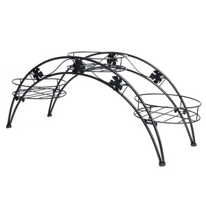 Soporte de Metal para Plantas con Arco Rústico Moderno Oniya, Soporte para Macetas de Jardín, Exhibidor de Plantas de Múltiples Niveles, Decoración para el Hogar - Product Image 3