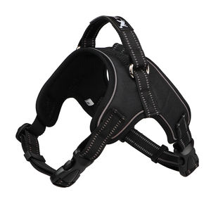 Rompi Harness kerah anjing pelepasan cepat, poliester dengan fitur bantalan tarik reflektif cerah - Product Image 6