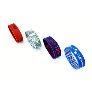 Waterproof Passive 13.56MHz RFID Silicone Wristband MIFARE 1k RFID Locker Key Wristband NFC Bracelet
