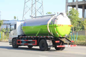 รถกวาดถนนสำหรับสุขาภิบาลรถขยะอัดขยะอเนกประสงค์ - Product Image 6