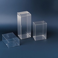 Boîte d'emballage transparente en plastique PP PVC PET vinyle acétate transparent sur mesure, couleur personnalisée