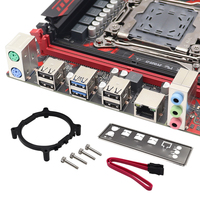 Nouveau kit de carte mère X99 BTX avec socket LGA 2011-3, processeur Intel Xeon E5 2670 V3, 32 Go de RAM DDR4 REG ECC, combo complet pour PC de bureau