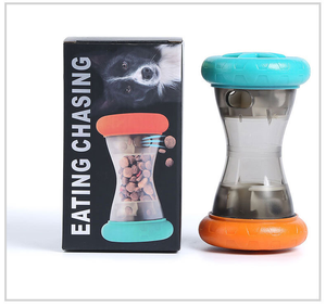 Dispensador de Comida para Mascotas, Juguete Educativo con Campana para Aliviar el Aburrimiento, Dispensador Automático Resistente a Mordeduras - Product Image 1