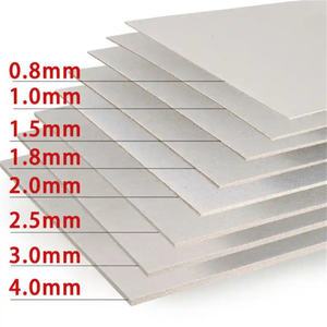 China Manufacturer Customized Size Eco-Friendly Recyclable Anti-Curl Grey <b>Board</b> Paperboard for Photo Frame & Candle Craft - Product Image 3