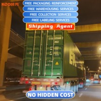 Agent de transport maritime, expédition de fret, logistique, prix DDU DDP porte à porte, États-Unis
