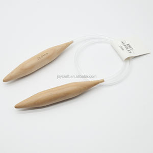 Aiguilles à tricoter circulaires en bois Jumbo <span class=keywords><strong>15mm</strong></span> pour outil de tricotage à la main - Product Image 5