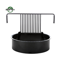 Bol à feu rond en métal de couleur originale Pit Outdoor Garden Wood Burning BBQ Grill for Patio Fuel Wood