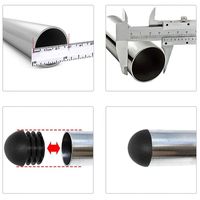 Embouts de protection ronds en plastique pour pieds de meubles, tables et chaises, protège-planchers domestiques