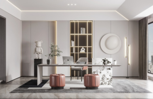 Muebles de oficina para sala de estar de alta calidad, almacenamiento personalizado, estantería moderna, estanterías - Product Image 4