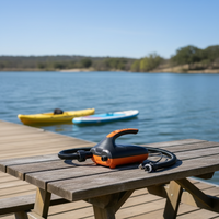 POMPE ÉLECTRIQUE 12V 20 PSI pour gonflage professionnel de planches de surf - Utilisation portable en mer